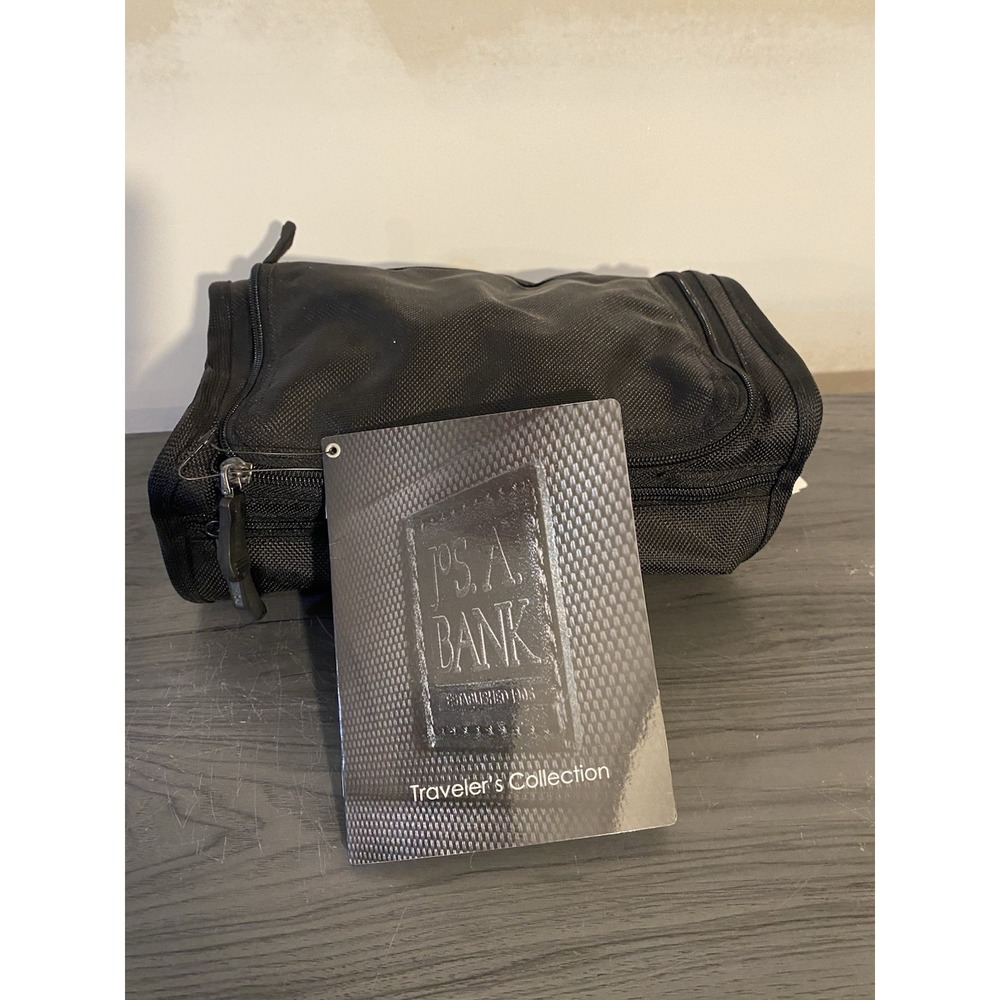 Jos.A.Bank Traveler's Collection Toiletry Bag 10" X‎ 8", New With Tags
